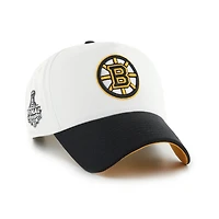 Boston Bruins '47 Whiteout Sure Shot MVP Snapback MVP