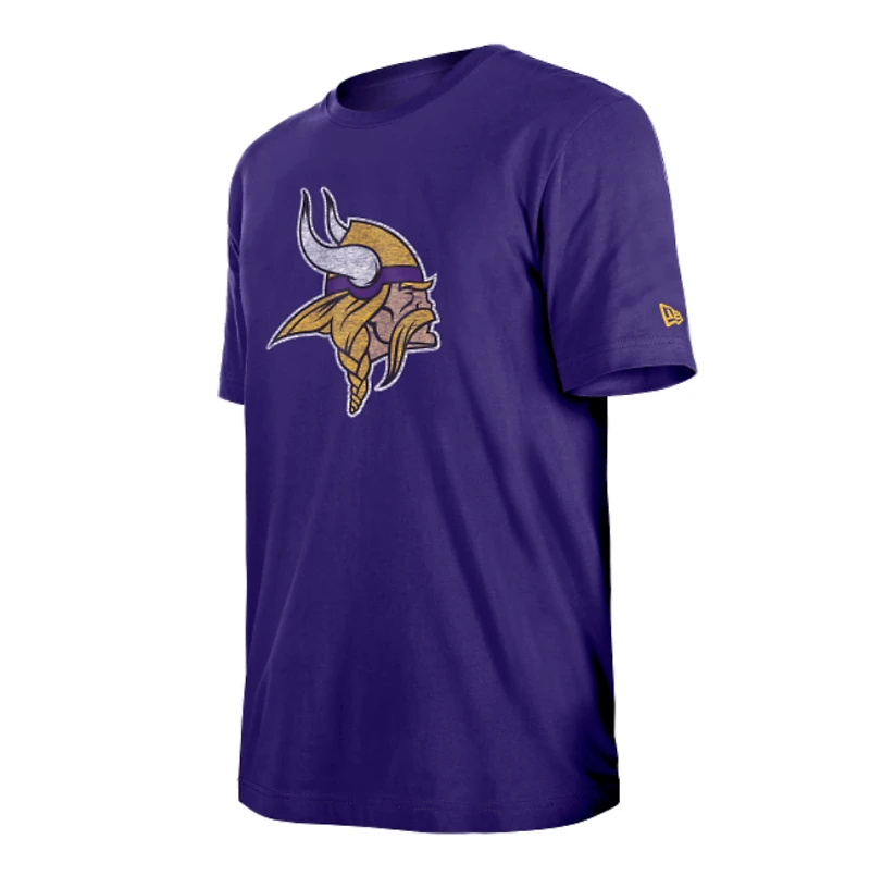 Minnesota Vikings Purple Team Logo Evergreen Tee