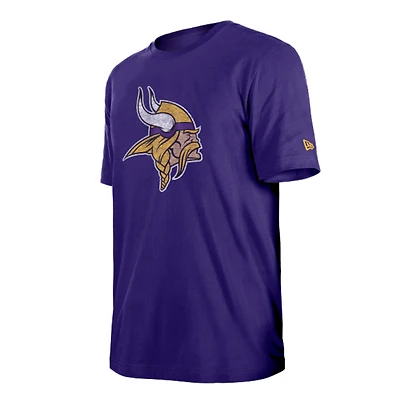 Minnesota Vikings Purple Team Logo Evergreen Tee