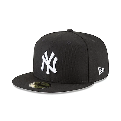 New York Yankees Black and White Basic 59Fifty