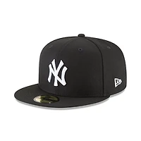 New York Yankees Black and White Basic 59Fifty