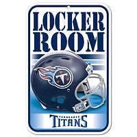 Tennessee Titans Plastic Sign 11" x 17"