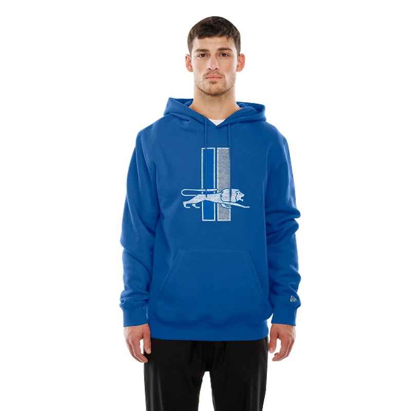 Detroit Lions Blue Retro Evergreen Hoodie