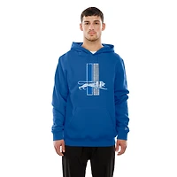 Detroit Lions Blue Retro Evergreen Hoodie