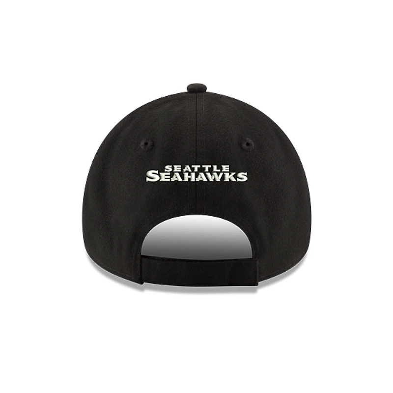 Seattle Seahawks Black and White 9Forty