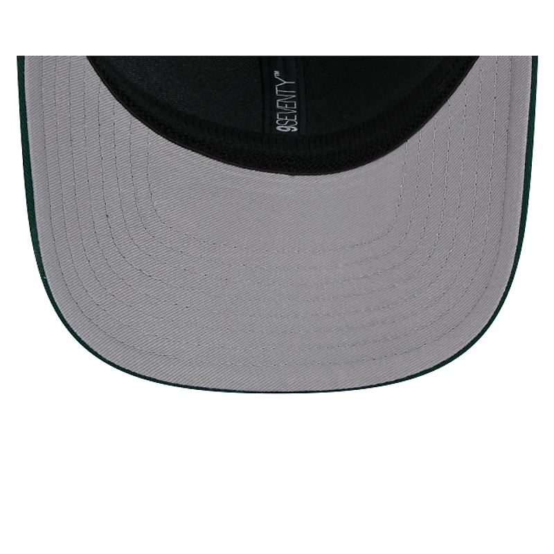 Minnesota Wild Green and White Trucker 9Seventy Stretch Snap Hat
