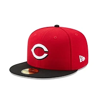 Cincinnati Reds Red and Black Road 2017 59Fifty