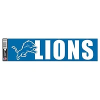 Detroit Lions Bumper Strip 3" x 12"