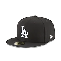 Los Angeles Dodgers Black and White 59Fifty