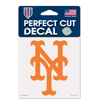 New York Mets Perfect Cut Colour Decal 4" x 4"