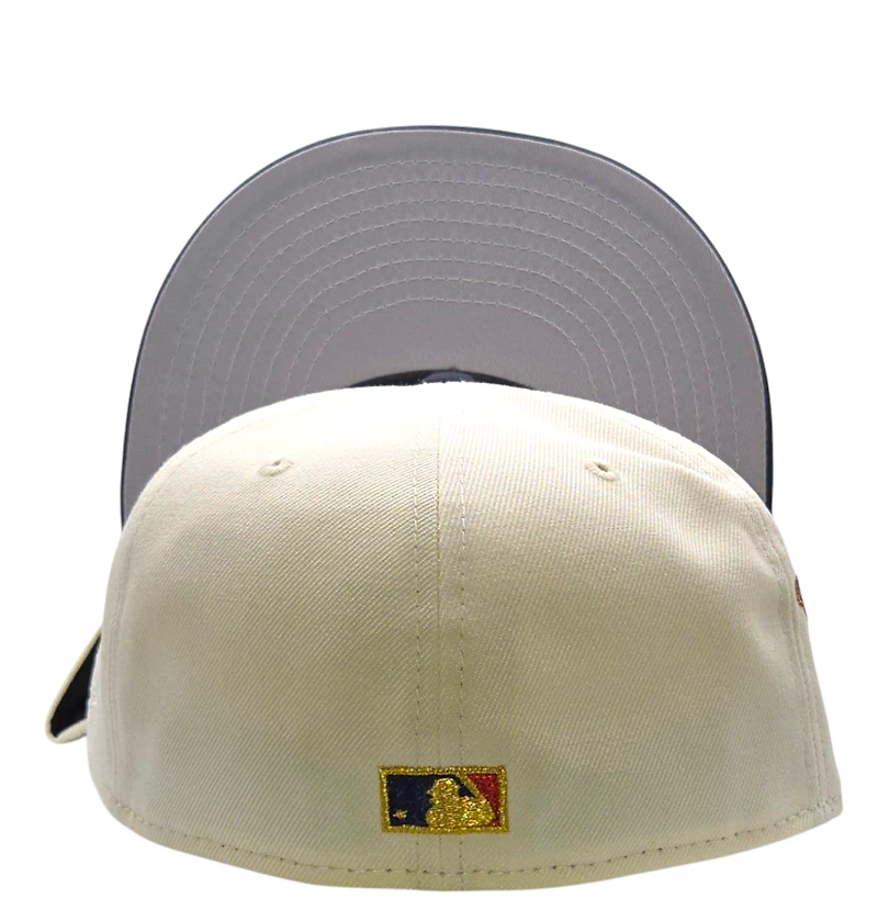 Detroit Tigers Chrome and Navy with Gold 2005 All-Star Game Patch 59Fifty