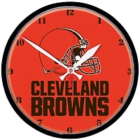 Cleveland Browns Round Wall Clock 12.75"