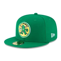 Oakland Athletics Green 1971 Cooperstown Collection Wool 59Fifty