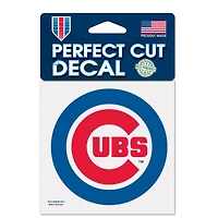 Chicago Cubs Perfect Cut Colour Decal 4" x 4"