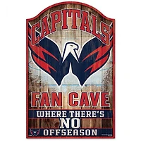 Washington Capitals Fan Cave Wood Sign 11" x 17" 1/4" Thick