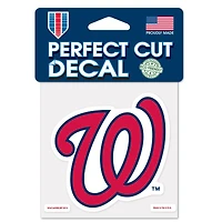 Washington Nationals Perfect Cut Colour Decal 4" x 4"