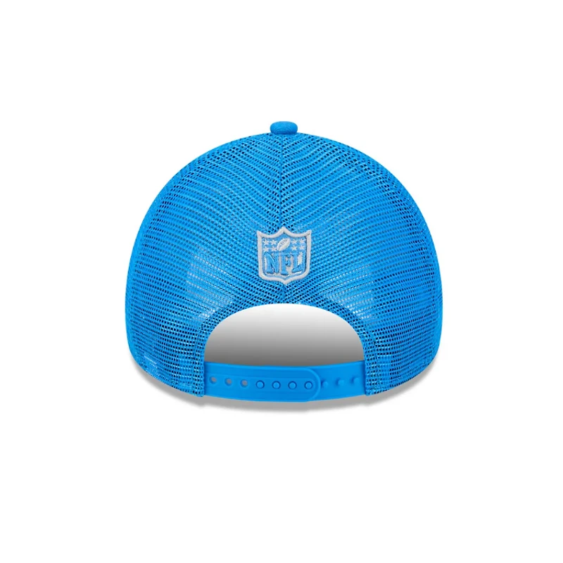 Detroit Lions Sideline 2024 Blue and Beige 9Forty A-Frame