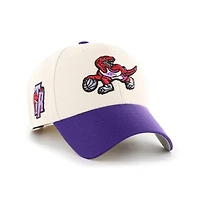 Toronto Raptors Hardwood Classics Sure Shot Under 2-Tone MVP Adjustable Hat – ’47