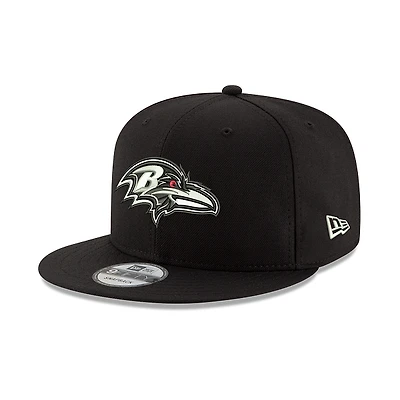 Baltimore Ravens Black and White 9Fifty