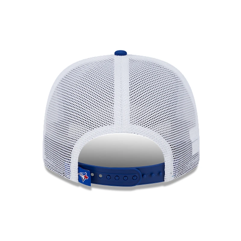 Toronto Blue Jays Blue and White Trucker 9Seventy Stretch Snap