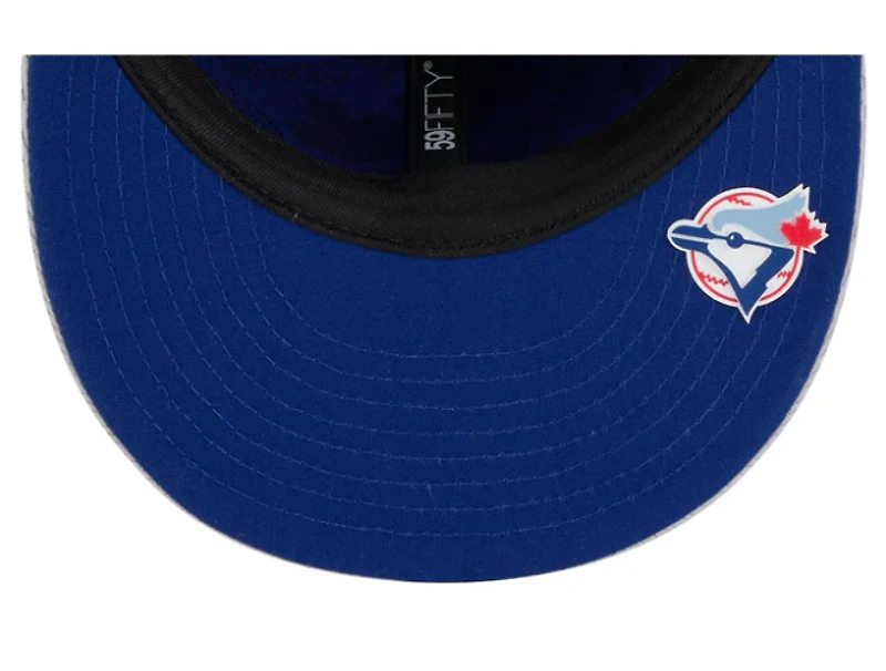 Toronto Blue Jays Grey Clubhouse 2025 59Fifty