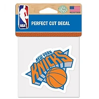 New York Knicks Perfect Cut Colour Decal 4" x 4"