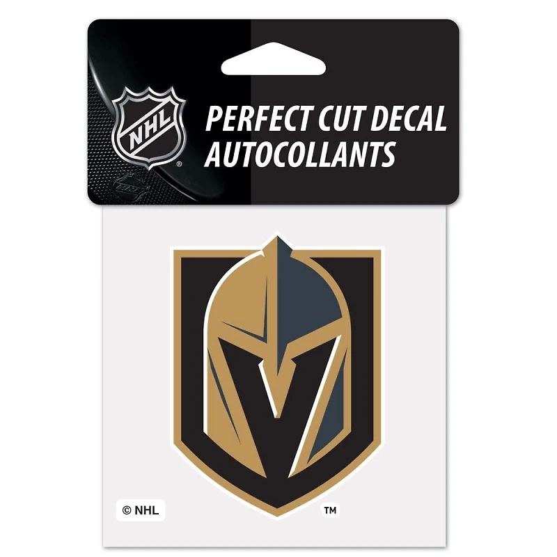 Vegas Golden Knights Perfect Cut Colour Decal 4" x 4"