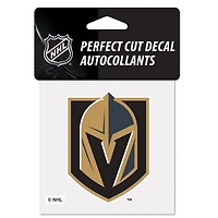 Vegas Golden Knights Perfect Cut Colour Decal 4" x 4"