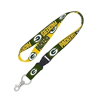 Green Bay Packers Lanyard With Detachable Buckle 1"