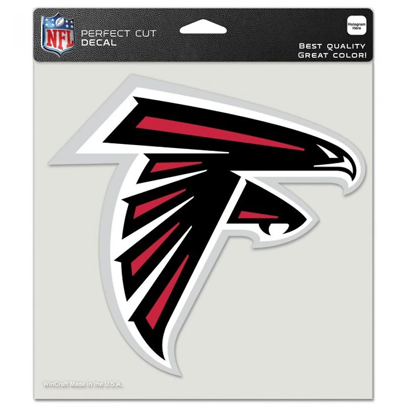 Atlanta Falcons Perfect Cut Colour Decal 8" x 8"