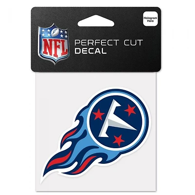 TENNESSEE TITANS PERFECT CUT COLOR DECAL 4" X 4"