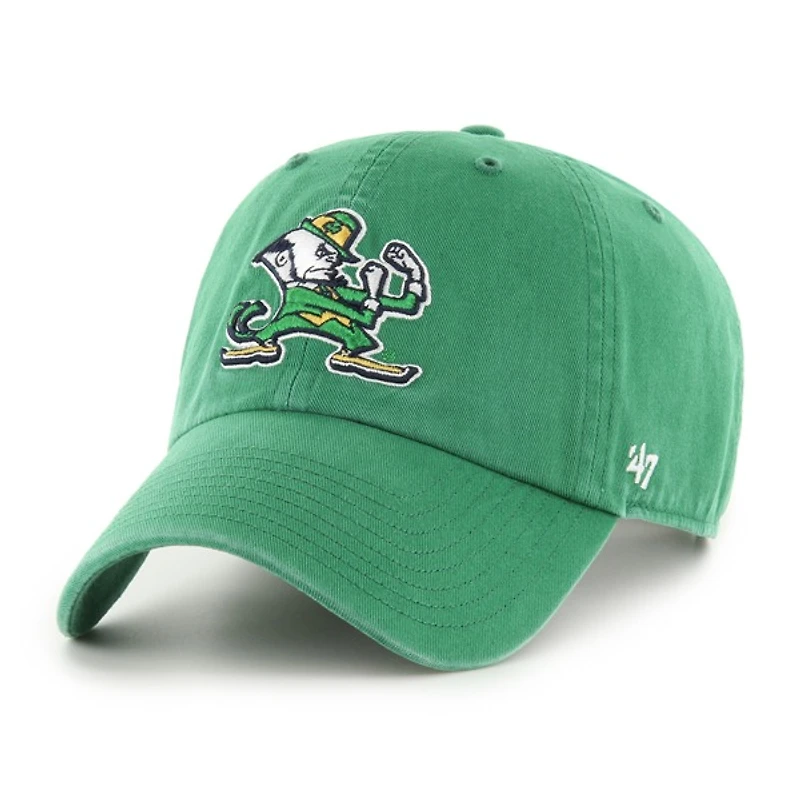 Notre Dame Fighting Irish Green Fighter Team Classic Clean Up