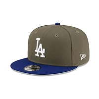 Los Angeles Dodgers Olive and Royal Chase 9Fifty