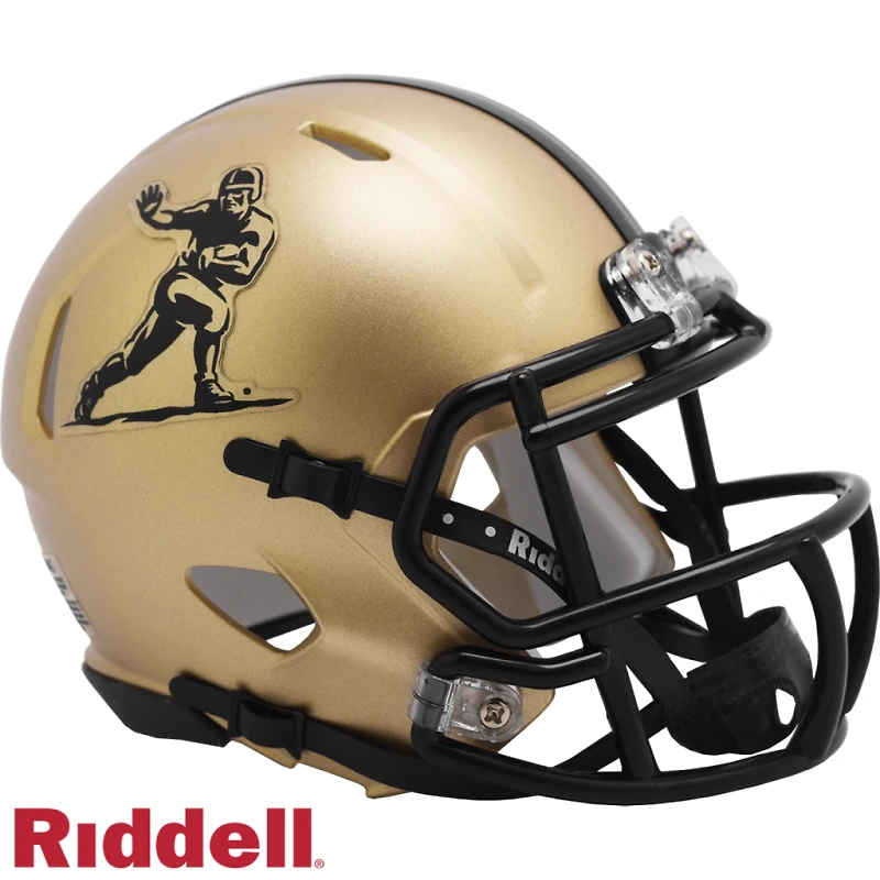 Heisman Gold Speed Mini Helmet