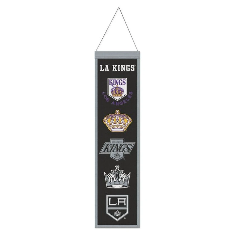 Los Angeles Kings Evolution Wool Banner 8" x 32"