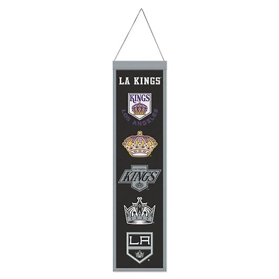 Los Angeles Kings Evolution Wool Banner 8" x 32"