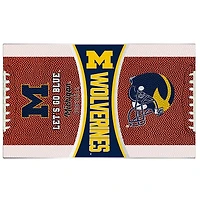 Michigan Wolverines 32 oz. Game Ball Big Slim Tumbler with Straw