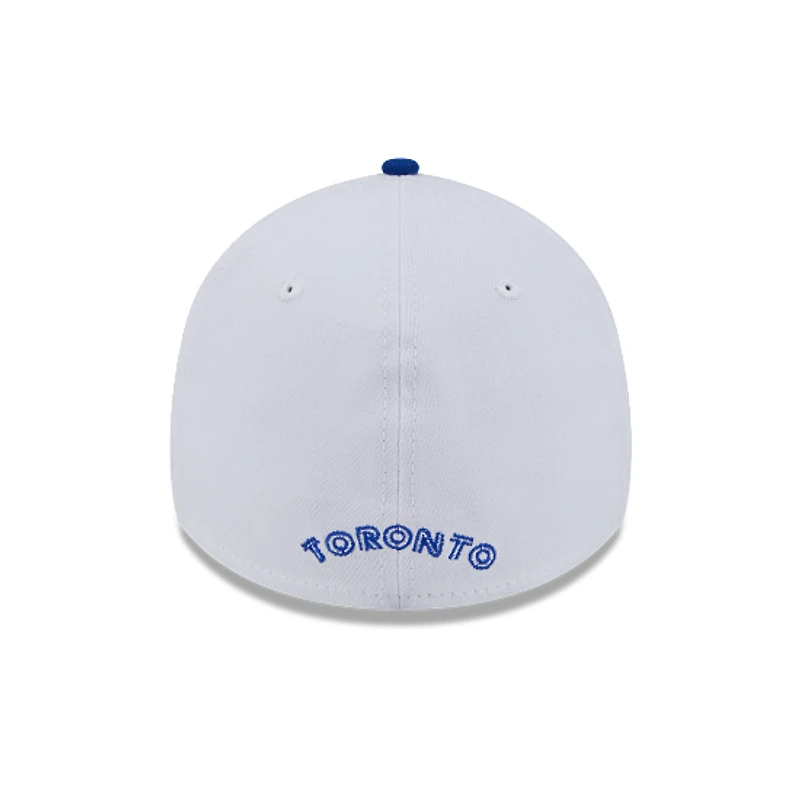Toronto Blue Jays White and 1992 World Series Patch Team Classic 39Thirty