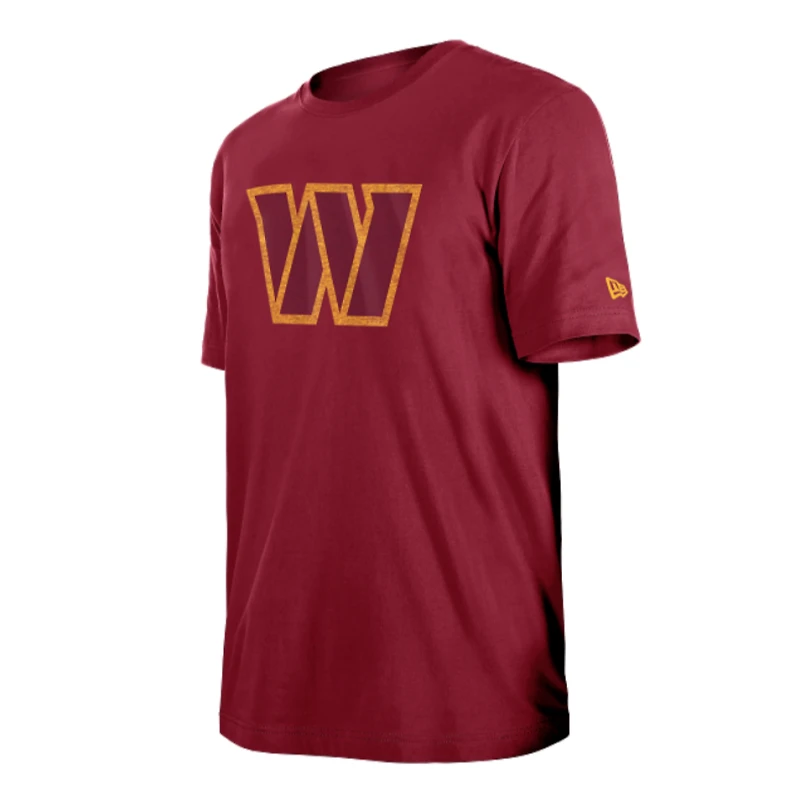Washington Commanders Burgundy Team Logo Evergreen Tee