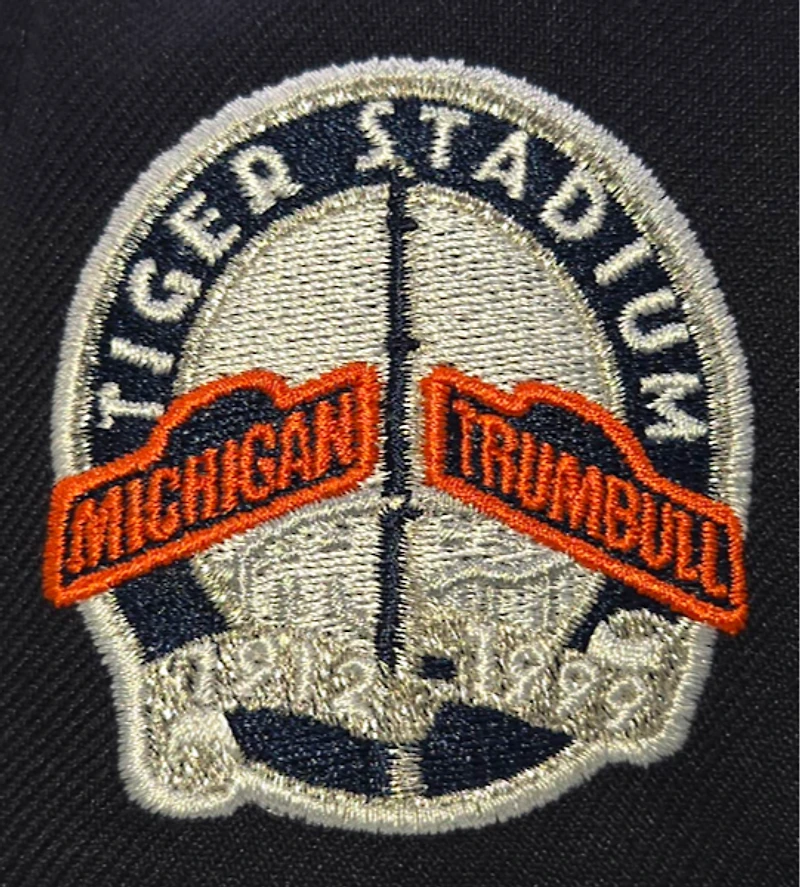 Detroit Tigers Navy and Black Stadium Patch 59Fifty