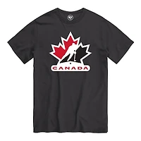 Team Canada Hockey Black Fan Tee