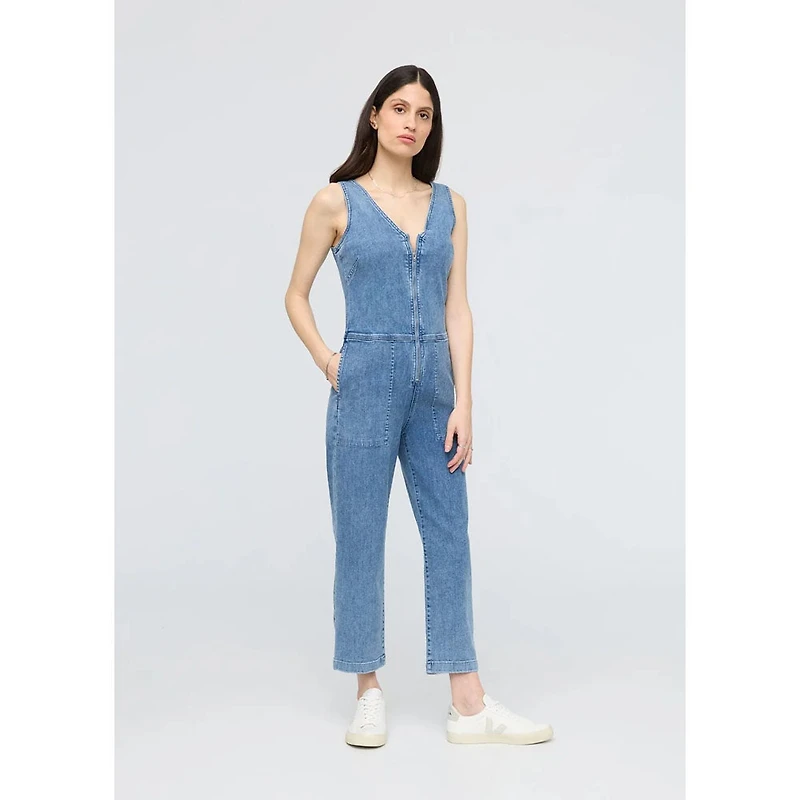 Women's Performance Denim Jumpsuit
