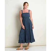 Women's Taj Hemp Tiered Midi Dress