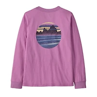 Kids' Long-Sleeved Skyline Stencil T-Shirt