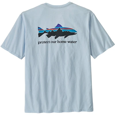 Men's Home Water Trout Organic T-Shirt