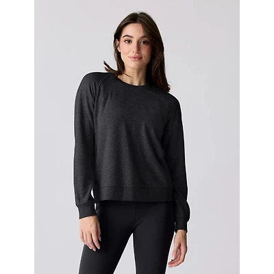 Women's Bamboo Lightweight Fleece Crew