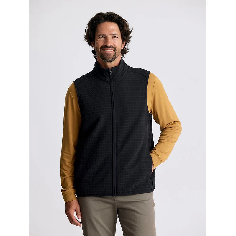 Men's Gridback Fleece Vest