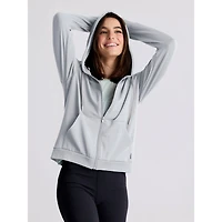 Women's Bamboo Lightweight Fleece Zip Hoodie