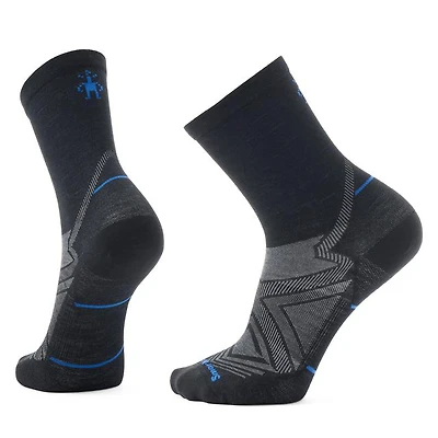 Men's Run Zero Cushion Mid Crew Socks
