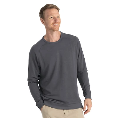 Men's Bamboo Lightweight Fleece Crew